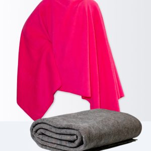 1 Frazada + 1 Poncho adultos